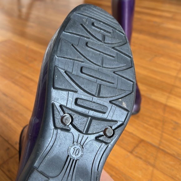 Kamik purple rain boots - size 10 - Picture 3 of 5
